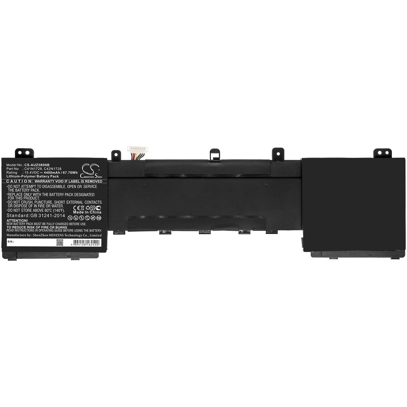 Батерия за лаптоп ASUS ZenBook Pro 15 UX550GD  C41N1728 LiPo 15,4 V 4400mAh  CAMERON SINO | JAR Computers Батерия за лаптоп ASUS ZenBook Pro 15 UX550GD  C41N1728 LiPo 15,4 V 4400mAh  CAMERON SINO