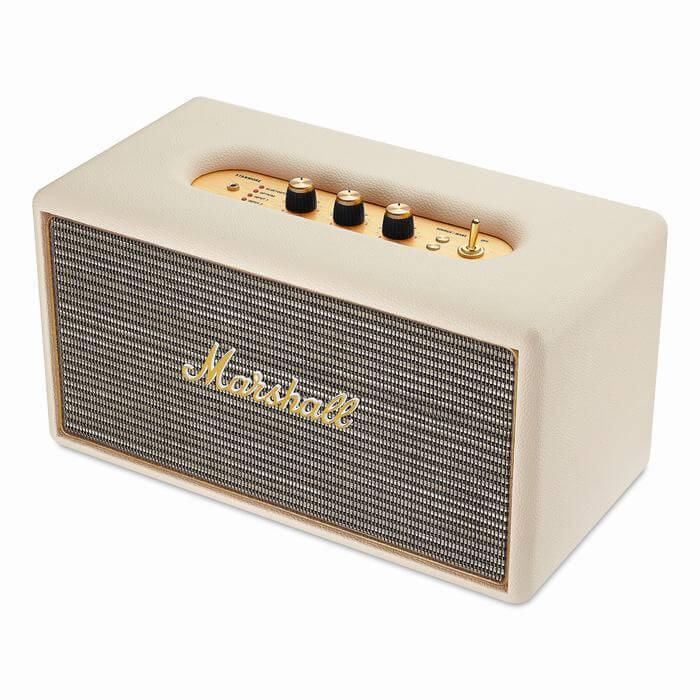 Безжичен аудиофилски спийкър за iPhone, iPod и iPad и мобилни устройства с Bluetooth - Marshall Stanmore Cream (кремав) | JAR Computers Безжичен аудиофилски спийкър за iPhone, iPod и iPad и мобилни устройства с Bluetooth - Marshall Stanmore Cream (кремав)