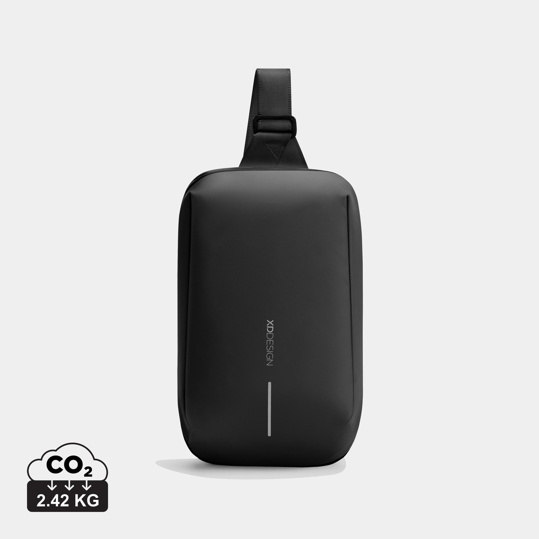 Чанта XD-design Urban Water Resistant Expandable Sling, черна | JAR Computers Чанта XD-design Urban Water Resistant Expandable Sling, черна