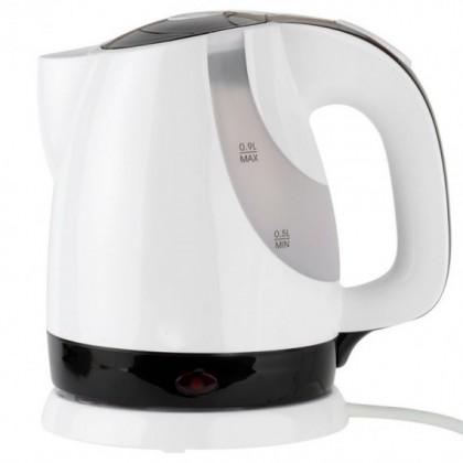 Електрическа кана Voltz V51230F, 1300W, 900 ml, Мерителна скала, Бял/черен
