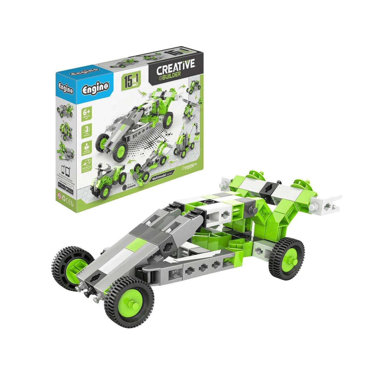 Engino Конструктор Creative Builder, 15 в 1 | JAR Computers Engino Конструктор Creative Builder, 15 в 1