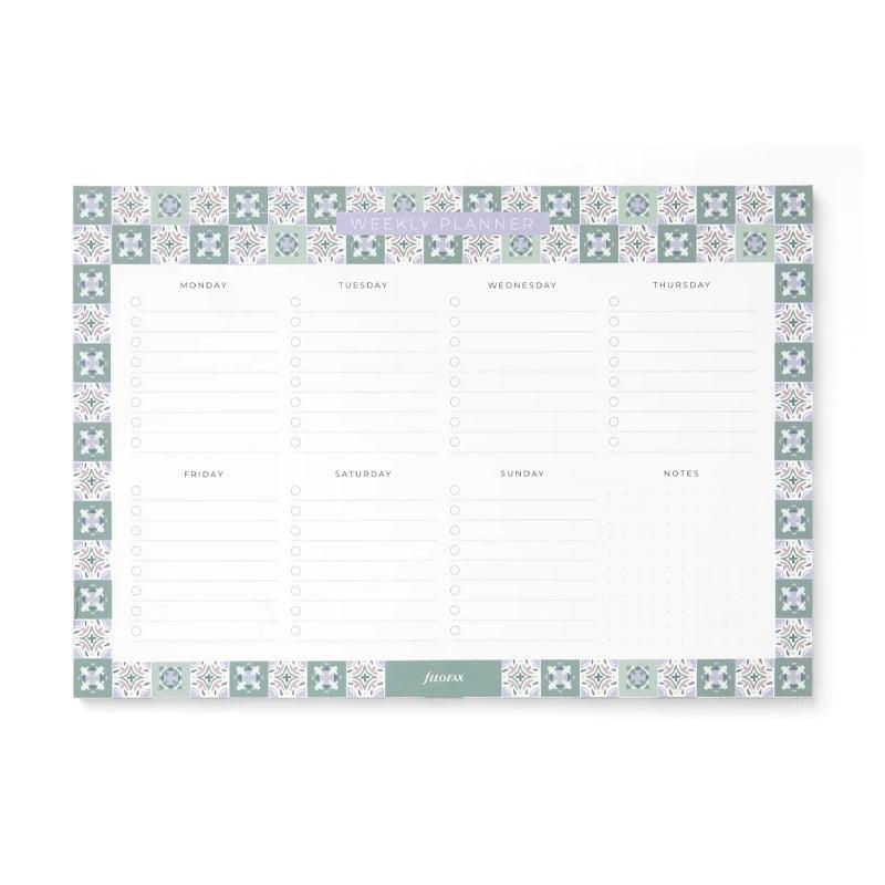Filofax Планер Mediterranean, настолен, седмичен | JAR Computers Filofax Планер Mediterranean, настолен, седмичен