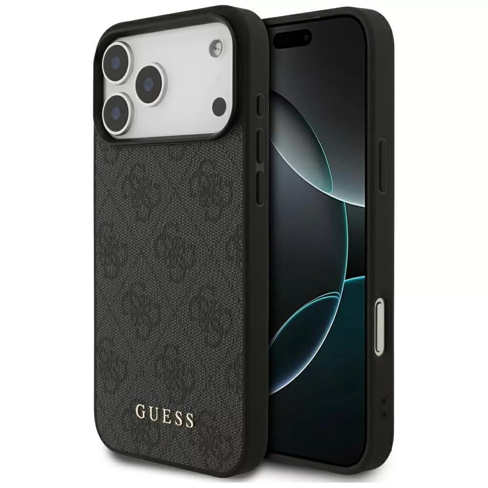 GUESS Калъф Apple iPhone 18 Pro/ 17 Pro, 4G Classic /черен/ - GUHCP18LG4GFGR | JAR Computers GUESS Калъф Apple iPhone 18 Pro/ 17 Pro, 4G Classic /черен/ - GUHCP18LG4GFGR