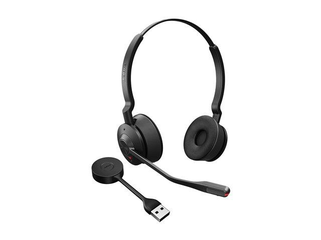 JABRA Engage 55 SE Stereo headset UC Link 400a DECT adapter USB-A 1.2m USB-C to USB-A Cable Carry case | JAR Computers JABRA Engage 55 SE Stereo headset UC Link 400a DECT adapter USB-A 1.2m USB-C to USB-A Cable Carry case