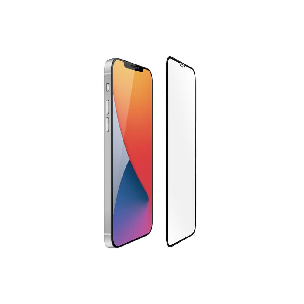 Калено стъклено защитно покритие за целия дисплей на iPhone 12, iPhone 12 Pro - Torrii BodyGlass 3D Full Cover Glass (прозрачен-черен) | JAR Computers Калено стъклено защитно покритие за целия дисплей на iPhone 12, iPhone 12 Pro - Torrii BodyGlass 3D Full Cover Glass (прозрачен-черен)