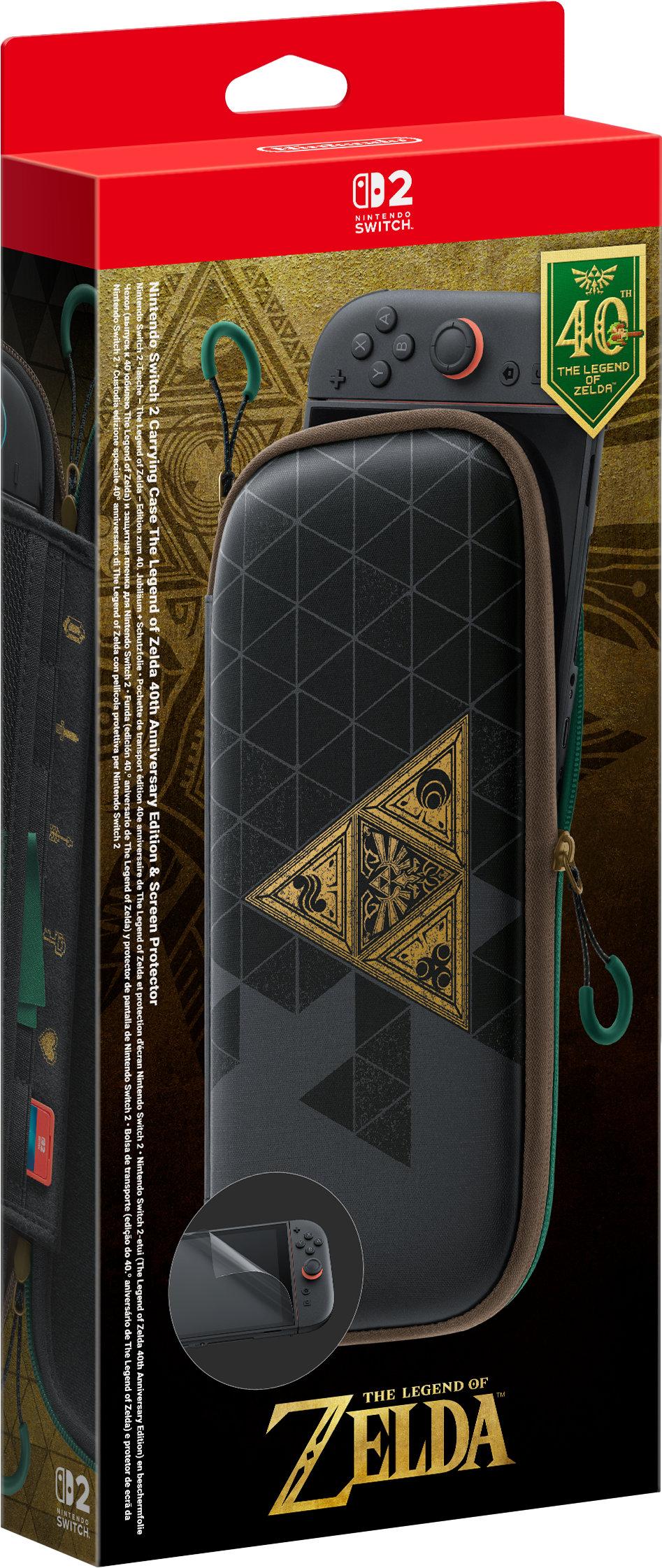 Калъф и протектор Nintendo - The Legend of Zelda, 40th Anniversary Edition, (Nintendo Switch 2) | JAR Computers Калъф и протектор Nintendo - The Legend of Zelda, 40th Anniversary Edition, (Nintendo Switch 2)