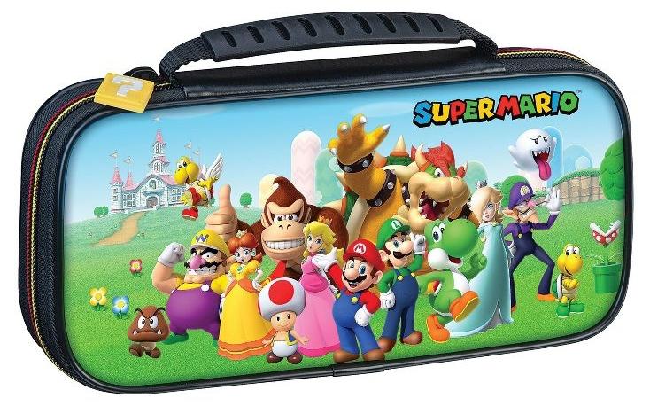 Калъф Nacon - Deluxe Travel Case, Super Mario (Nintendo Switch 1/2/OLED) | JAR Computers Калъф Nacon - Deluxe Travel Case, Super Mario (Nintendo Switch 1/2/OLED)