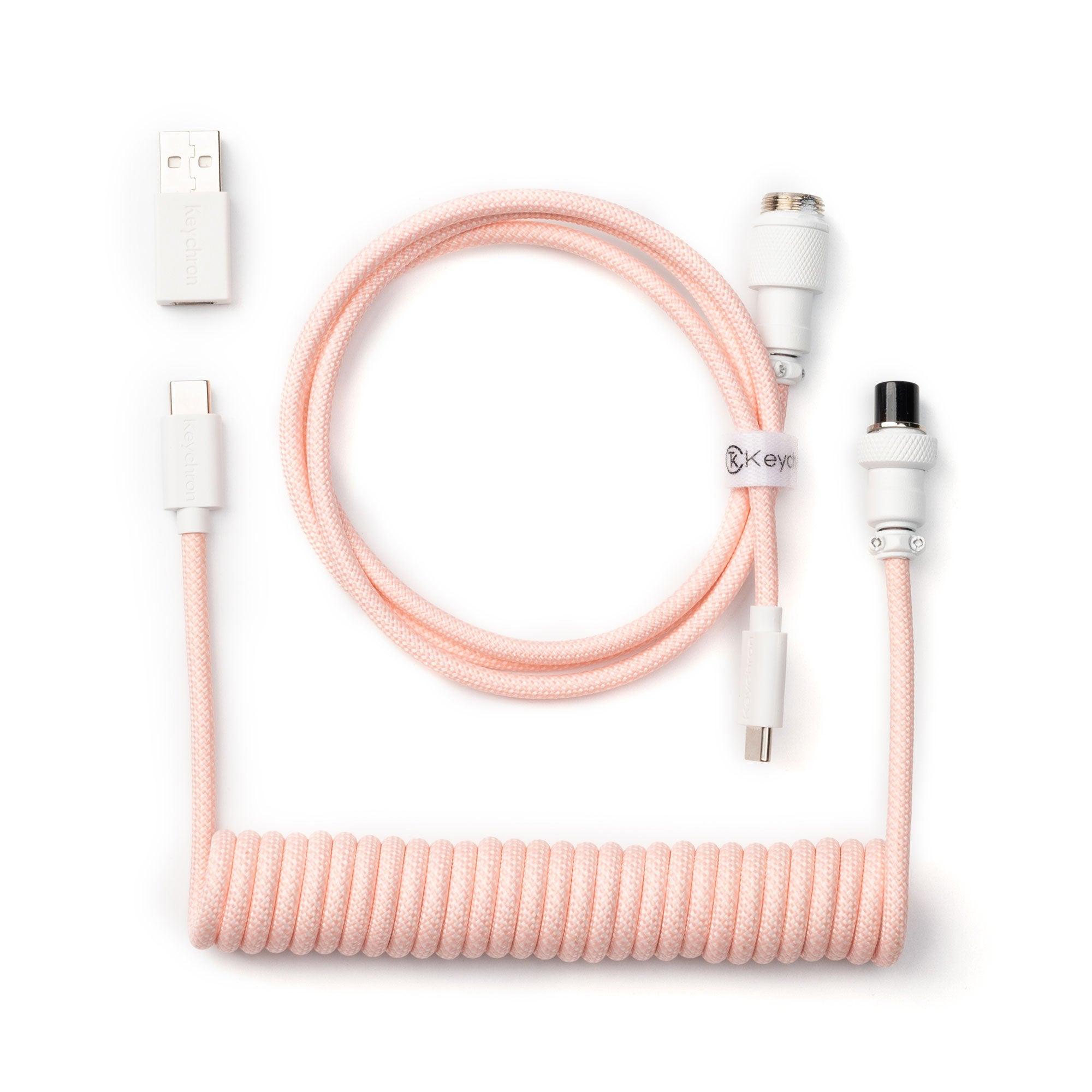 Keychron CAB-15 USB кабел 1,36 м USB C Розов