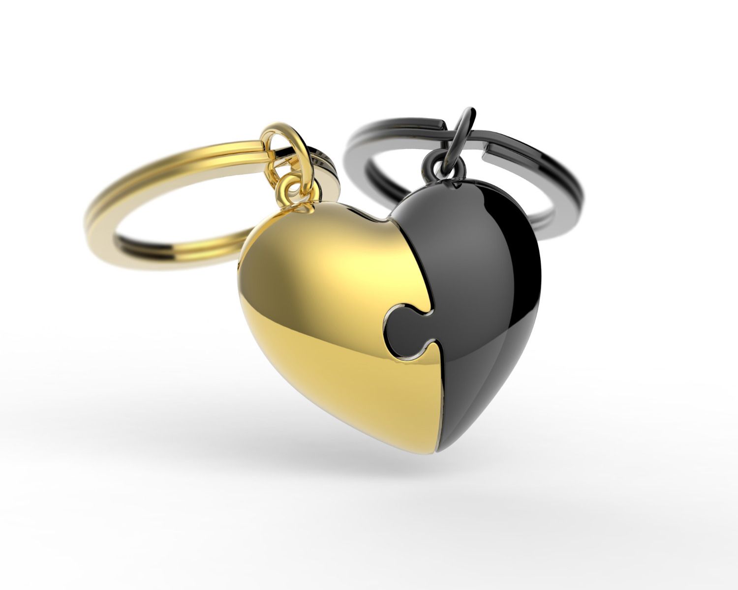 Ключодържател Metalmorphose Puzzle heart