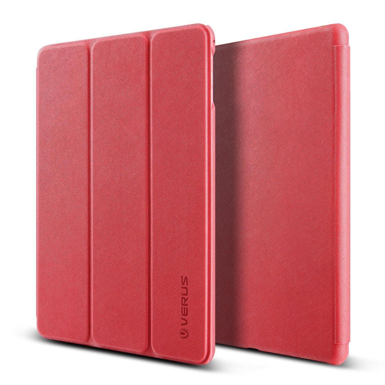 Кожен калъф и поставка за iPad Pro 9.7, iPad Air 2 - Verus Saffiano K1 Case (червен) | JAR Computers Кожен калъф и поставка за iPad Pro 9.7, iPad Air 2 - Verus Saffiano K1 Case (червен)