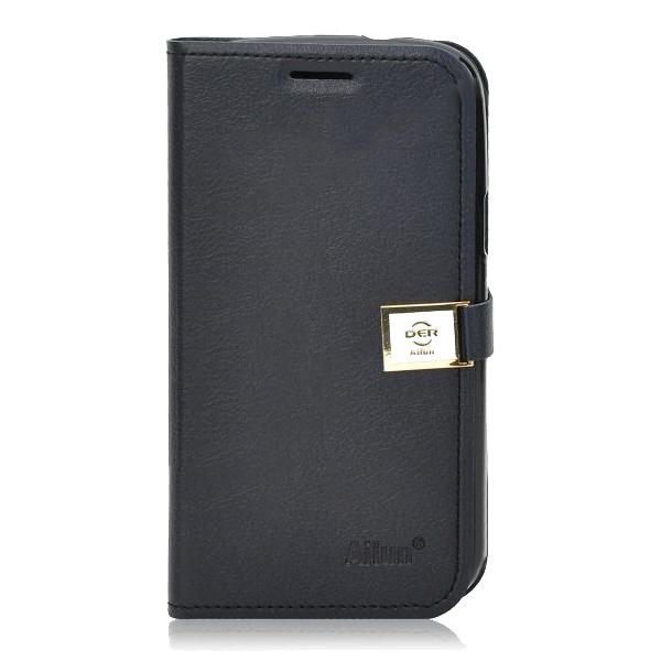 Кожен калъф, тип портфейл за Samsung Galaxy Core i8260 - Der-Ailun Diary Case (черен) | JAR Computers Кожен калъф, тип портфейл за Samsung Galaxy Core i8260 - Der-Ailun Diary Case (черен)