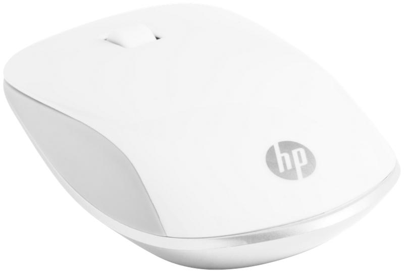 Мишка HP - 410 Slim, оптична, безжична, бяла