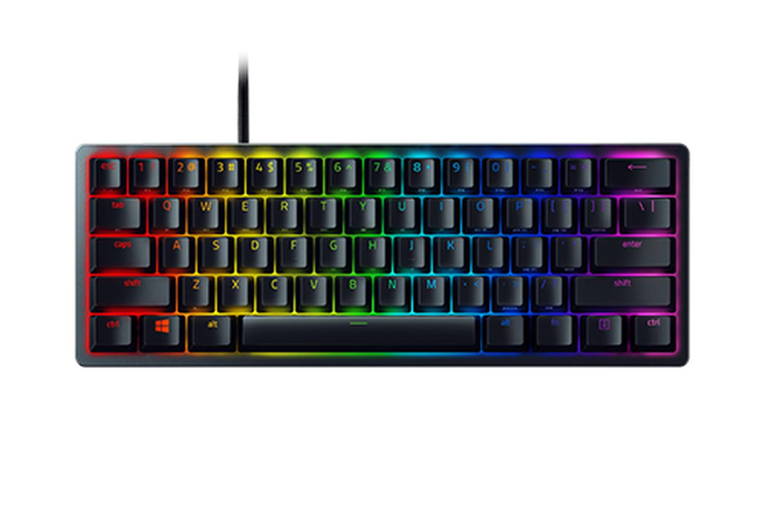 Razer Huntsman Mini клавиатура Игри USB QWERTZ Немски Черен