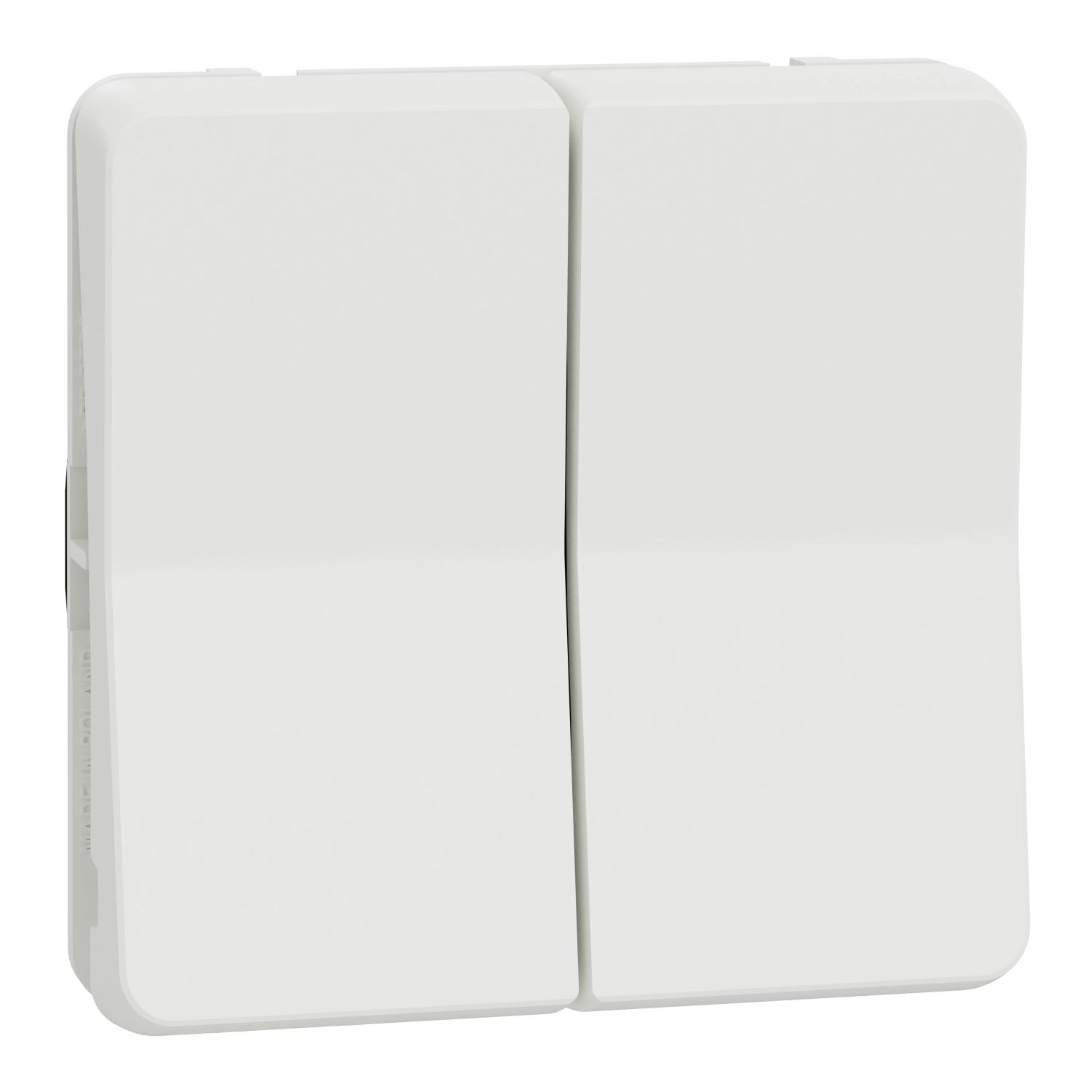 Сериен девиаторен ключ механизъм 10A IP55 Бял - SCHNEIDER ELECTRIC Mureva Styl MUR39022 | JAR Computers Сериен девиаторен ключ механизъм 10A IP55 Бял - SCHNEIDER ELECTRIC Mureva Styl MUR39022