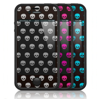 Бъмпер, скин и фолио за iPhone 4/4S - Tunewear Poptune Skull | JAR Computers Бъмпер, скин и фолио за iPhone 4/4S - Tunewear Poptune Skull