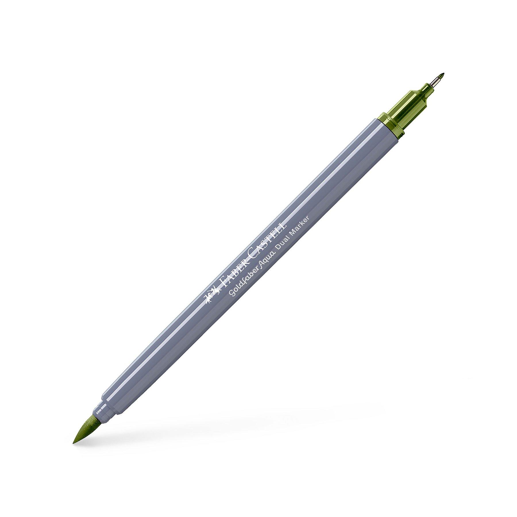 Faber-Castell Маркер Goldfaber Aqua Dual, № 174, хромово-зелен
