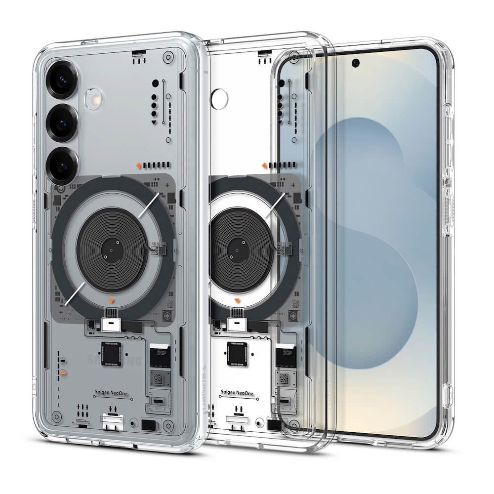Хибриден кейс с висока степен на защита с MagSafe за Samsung Galaxy S25 - Spigen Ultra Hybrid MagSafe Neo One Case (прозрачен) | JAR Computers Хибриден кейс с висока степен на защита с MagSafe за Samsung Galaxy S25 - Spigen Ultra Hybrid MagSafe Neo One Case (прозрачен)