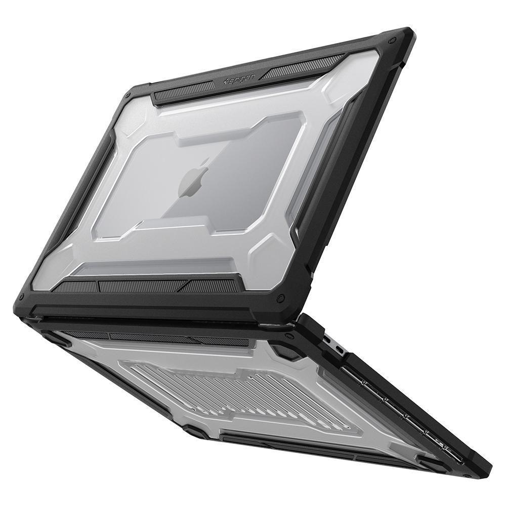 Хибриден удароустойчив кейс за MacBook Pro Retina 16 - Spigen Rugged Armor Case (прозрачен) | JAR Computers Хибриден удароустойчив кейс за MacBook Pro Retina 16 - Spigen Rugged Armor Case (прозрачен)