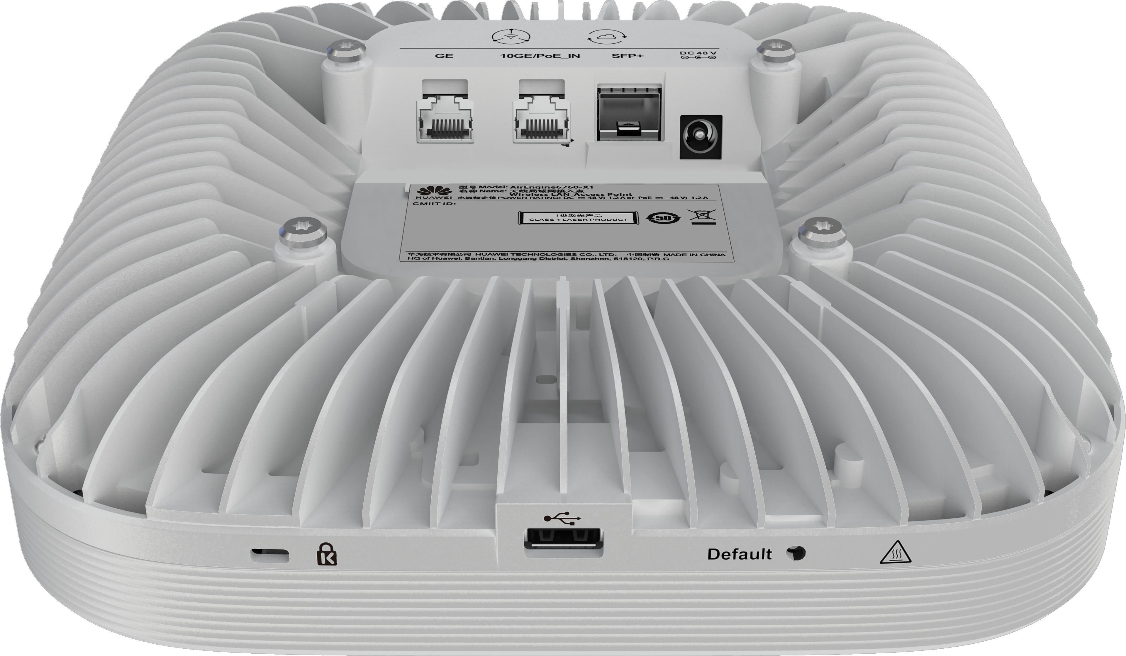 Huawei AirEngine 6760-X1 10000 Мбит/с Бяла Захранване по Ethernet (PoE) | JAR Computers Huawei AirEngine 6760-X1 10000 Мбит/с Бяла Захранване по Ethernet (PoE)
