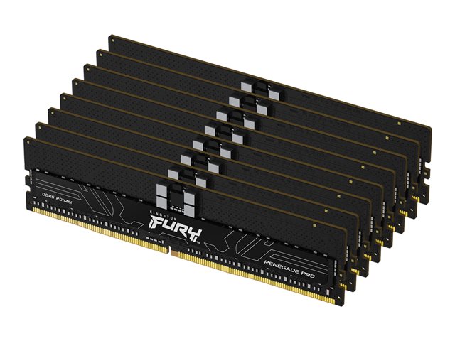 KINGSTON FURY Renegade Pro 256GB DIMM 5600MT/s DDR5 ECC Reg CL36 Kit of 8 XMP