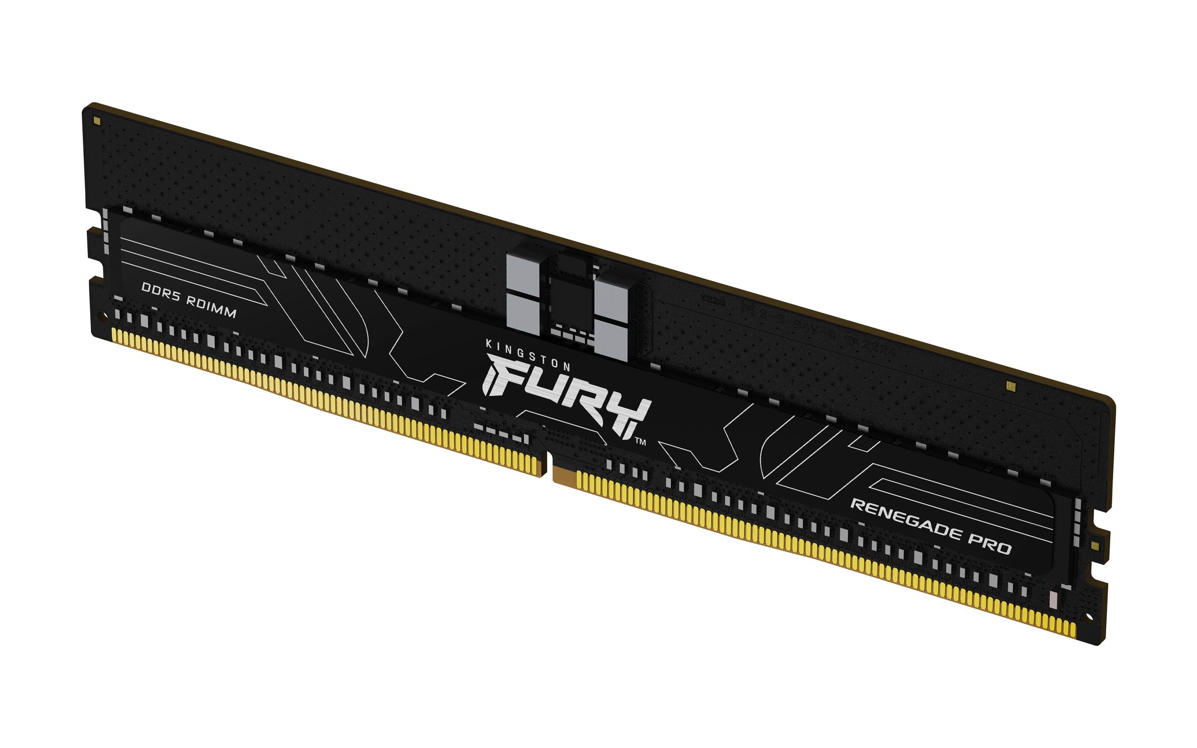 Kingston Technology FURY Renegade Pro модул памет 16 GB 1 x 16 GB DDR5 7200 MT/s 288-pin DIMM ECC | JAR Computers Kingston Technology FURY Renegade Pro модул памет 16 GB 1 x 16 GB DDR5 7200 MT/s 288-pin DIMM ECC