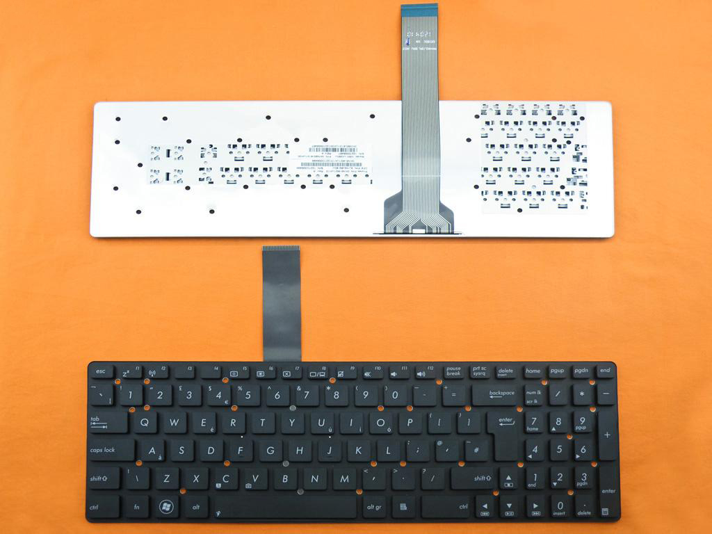 Клавиатура за лаптоп Asus A55 A75 K55 K75 F751 K751 X751 Black Without Frame / Черна без Рамка UK | JAR Computers Клавиатура за лаптоп Asus A55 A75 K55 K75 F751 K751 X751 Black Without Frame / Черна без Рамка UK