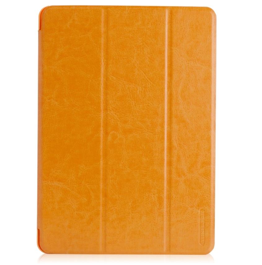 Кожен калъф с поставка и покритие за iPad Air, iPad 5 (2017) - Tunewear LeatherLook Shell (кафяв) | JAR Computers Кожен калъф с поставка и покритие за iPad Air, iPad 5 (2017) - Tunewear LeatherLook Shell (кафяв)