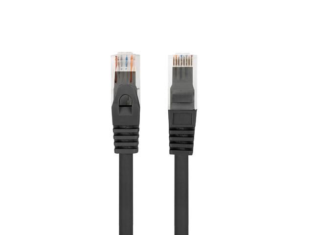 Lanberg PCU6-10CU-0025-BK мрежов кабел Черен 0,25 м Cat6 F/UTP (FTP) Кръгъл