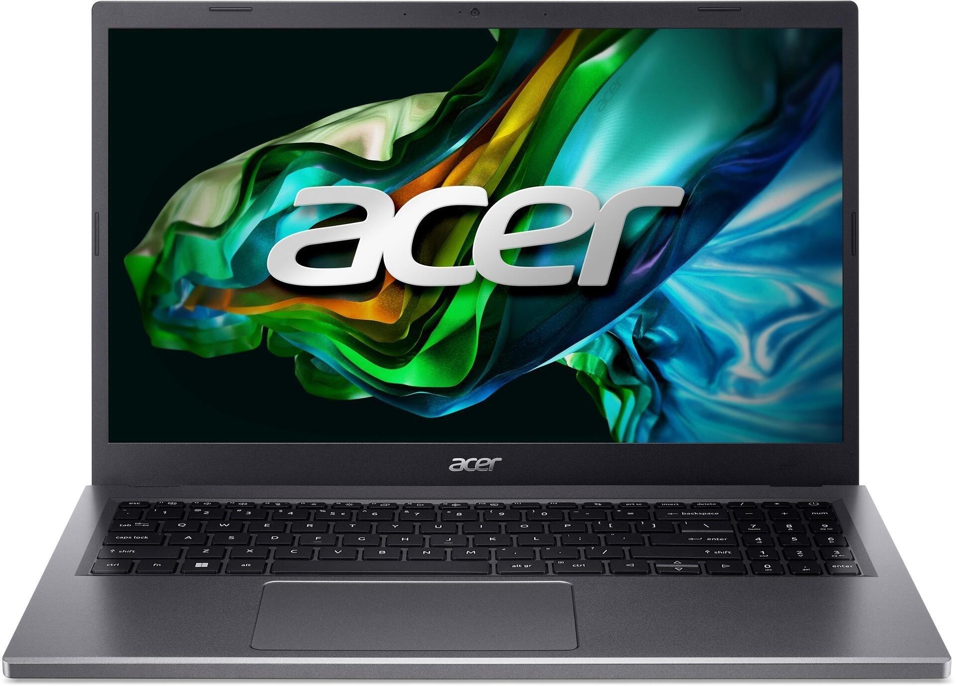 Лаптоп Acer Aspire 5 A515-58N - 15.6" FHD IPS, Intel Core i5-1335U, 16GB LPDDR5 RAM, 512GB SSD, Free DOS