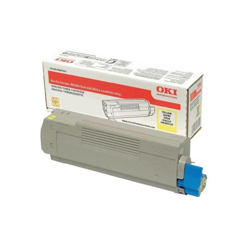 OKI C833/843 TONER YELLOW (46443101) 10k (OKI-C833-Y)