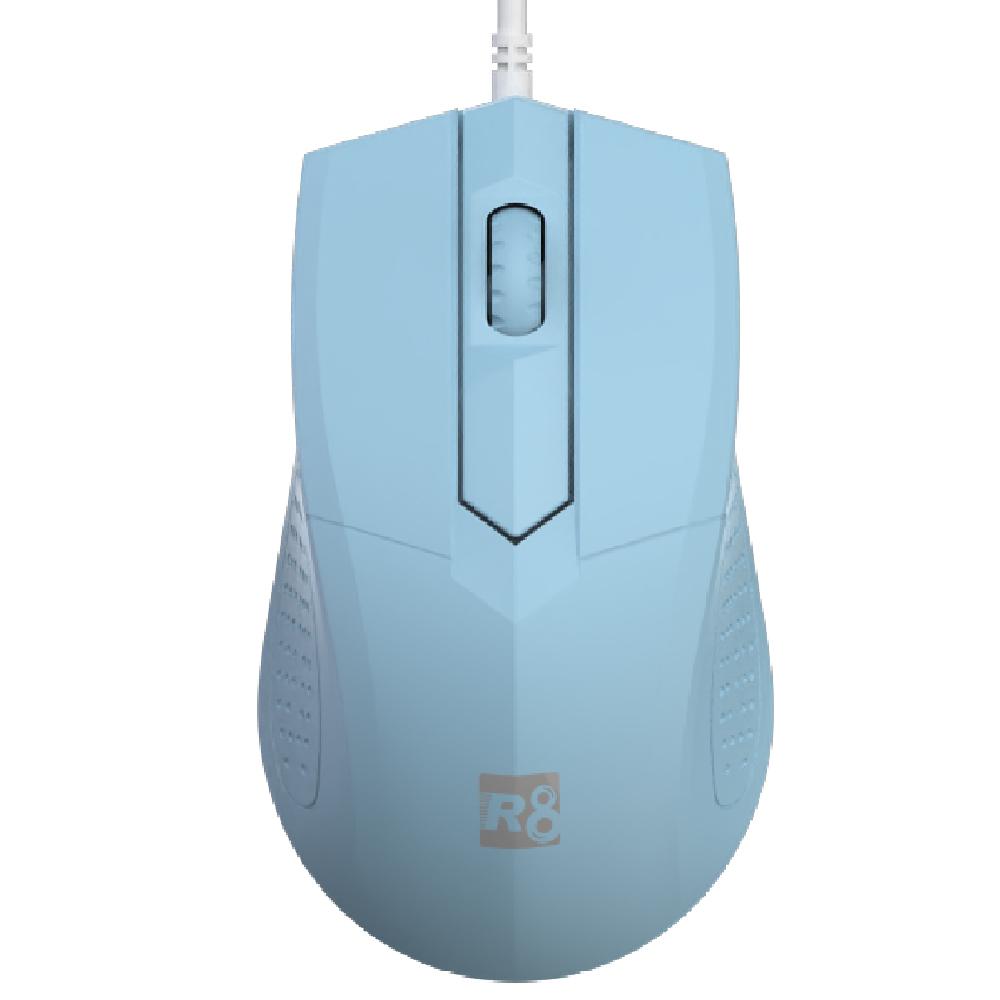 Оптична мишка R8 1607 USB, синя
