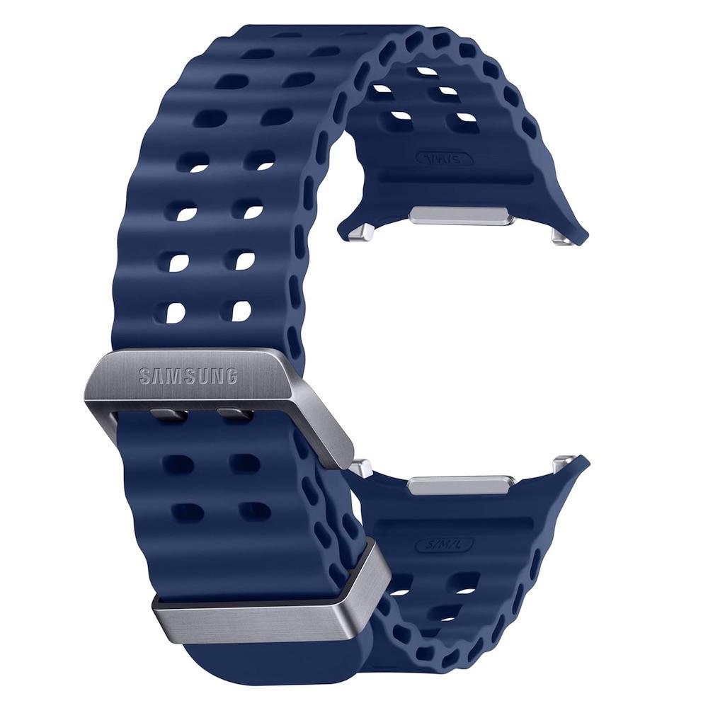 Оригинална силиконова каишка за Samsung Galaxy Watch Ultra - Samsung Marine Smartwatch Band ET-SNL70MNEG (син) | JAR Computers Оригинална силиконова каишка за Samsung Galaxy Watch Ultra - Samsung Marine Smartwatch Band ET-SNL70MNEG (син)