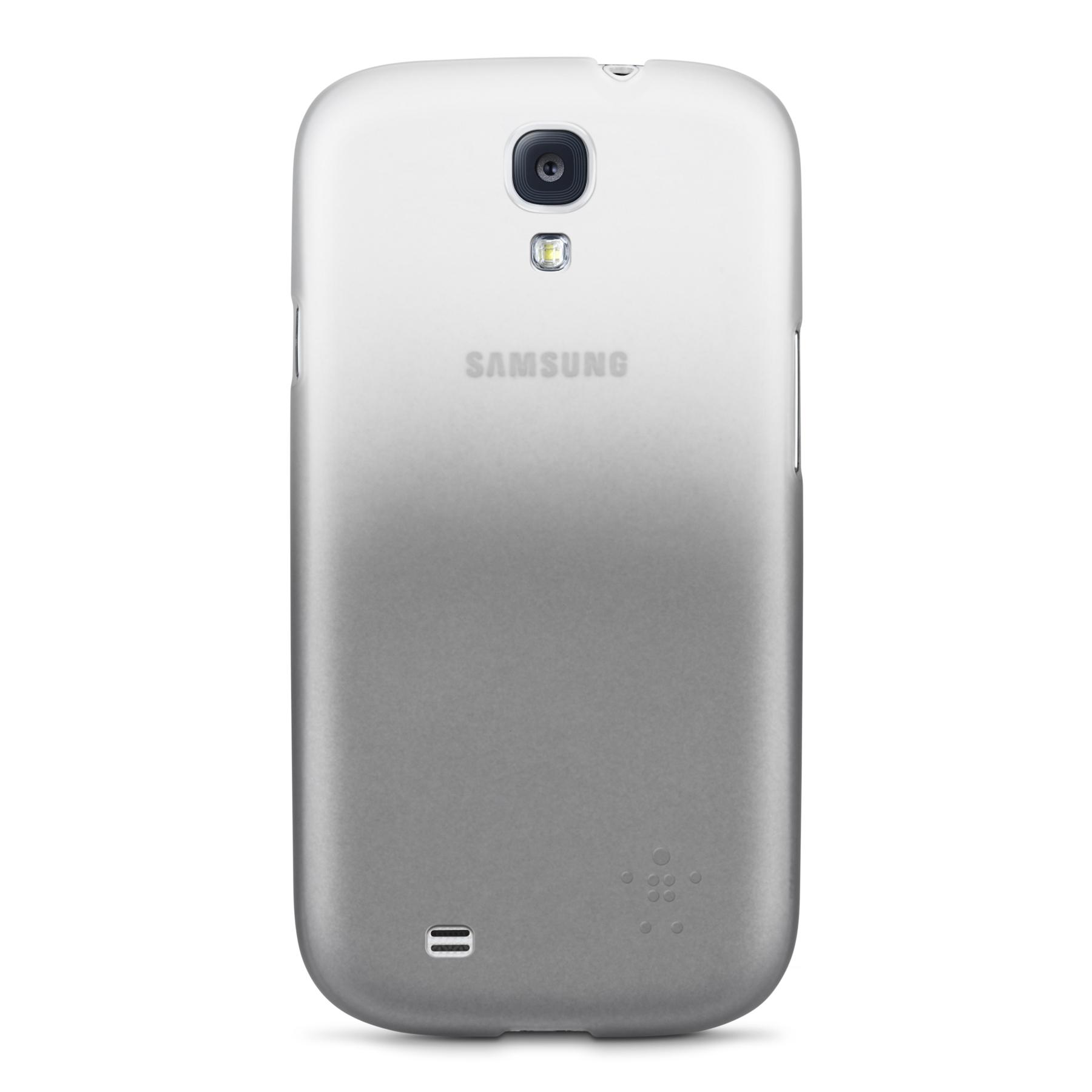 Поликарбонатов кейс за Samsung Galaxy S4 - Belkin Micra Fine (прозрачен-сив) | JAR Computers Поликарбонатов кейс за Samsung Galaxy S4 - Belkin Micra Fine (прозрачен-сив)
