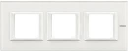 Рамка 3х2 мод. правоъгълна White glass Axolute Bticino | JAR Computers Рамка 3х2 мод. правоъгълна White glass Axolute Bticino