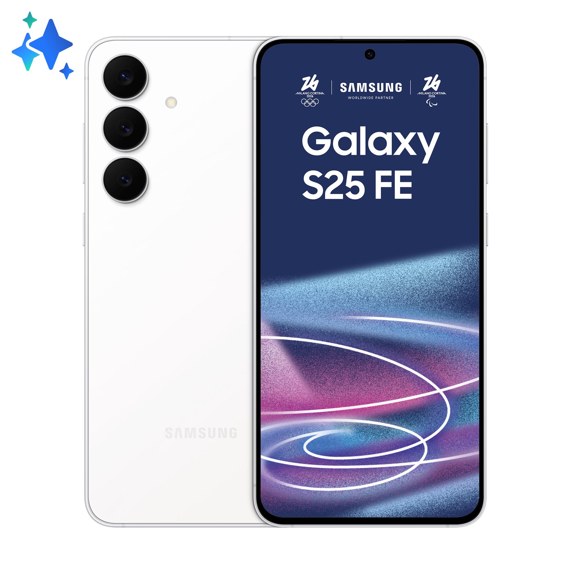 Samsung Galaxy S25 FE SM-S731B/DS 17 см (6.7") Двойна SIM карта Android 16.0 5G UBS тип C 8 GB 512 GB 4900 mAh Бяла | JAR Computers Samsung Galaxy S25 FE SM-S731B/DS 17 см (6.7") Двойна SIM карта Android 16.0 5G UBS тип C 8 GB 512 GB 4900 mAh Бяла