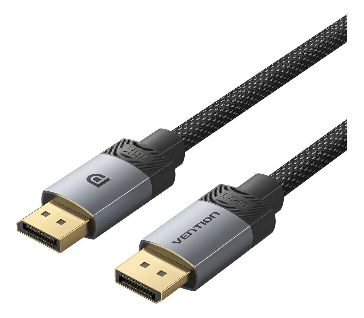 Vention Кабел Cable - Display Port v2.1 DP M / M Black 16K@60Hz, 3M - HGBHI