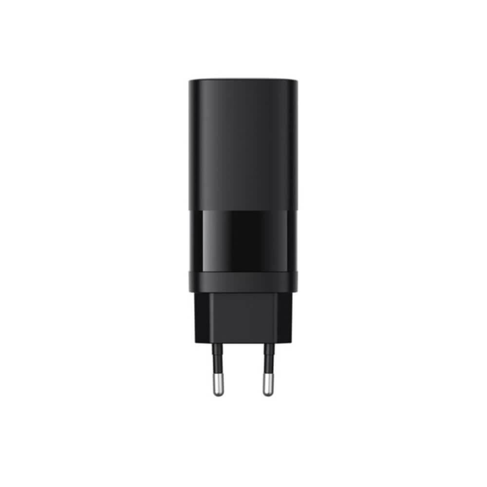 Захранване за ел. мрежа за лаптопи, смартфони и таблети с 2xUSB-C и 1xUSB-A изходи с технология за бързо зареждане (черен) - Havit GaN Fast Wall Charger 65W | JAR Computers Захранване за ел. мрежа за лаптопи, смартфони и таблети с 2xUSB-C и 1xUSB-A изходи с технология за бързо зареждане (черен) - Havit GaN Fast Wall Charger 65W