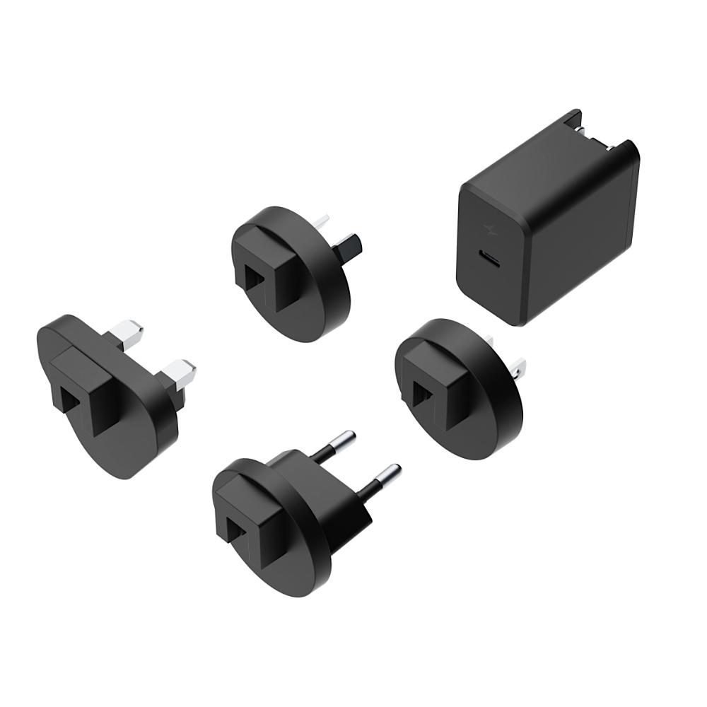 Зарядно Мophie Global 40W wall adapter-USB-C-BLK(UK, EU AU, US)