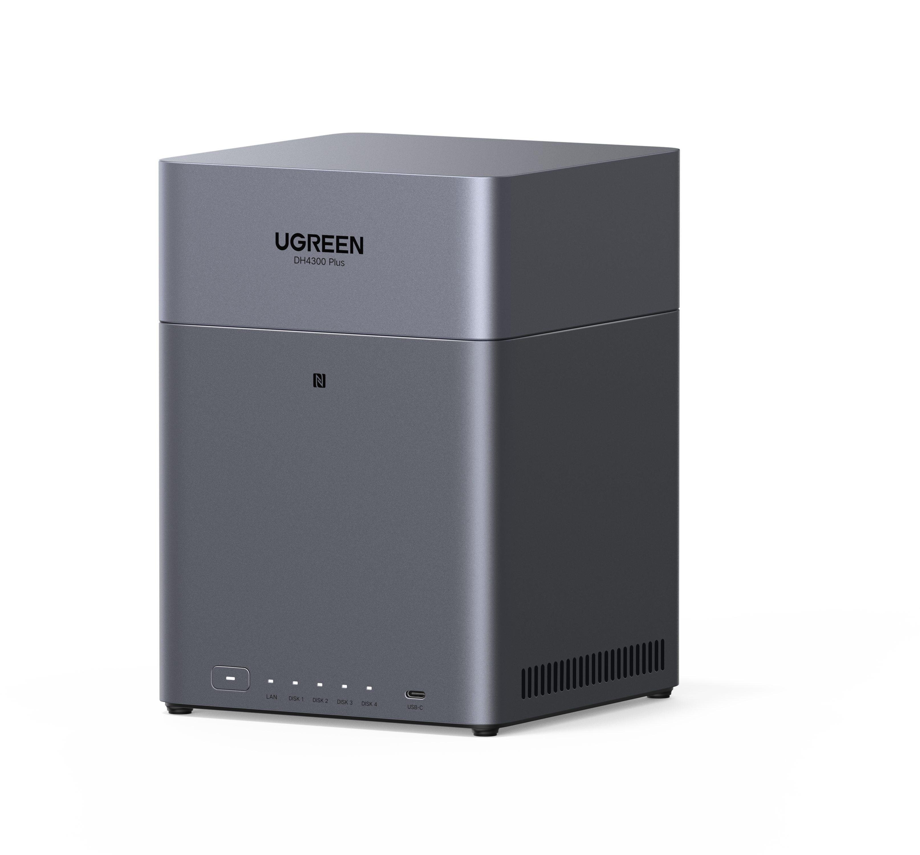 4-Bay RK3588C DDR4X 8GB RAM 32GB eMMC System Drive, 2.5GbE*1 HDMI 4K 60Hz, без дискове, DH4300plus