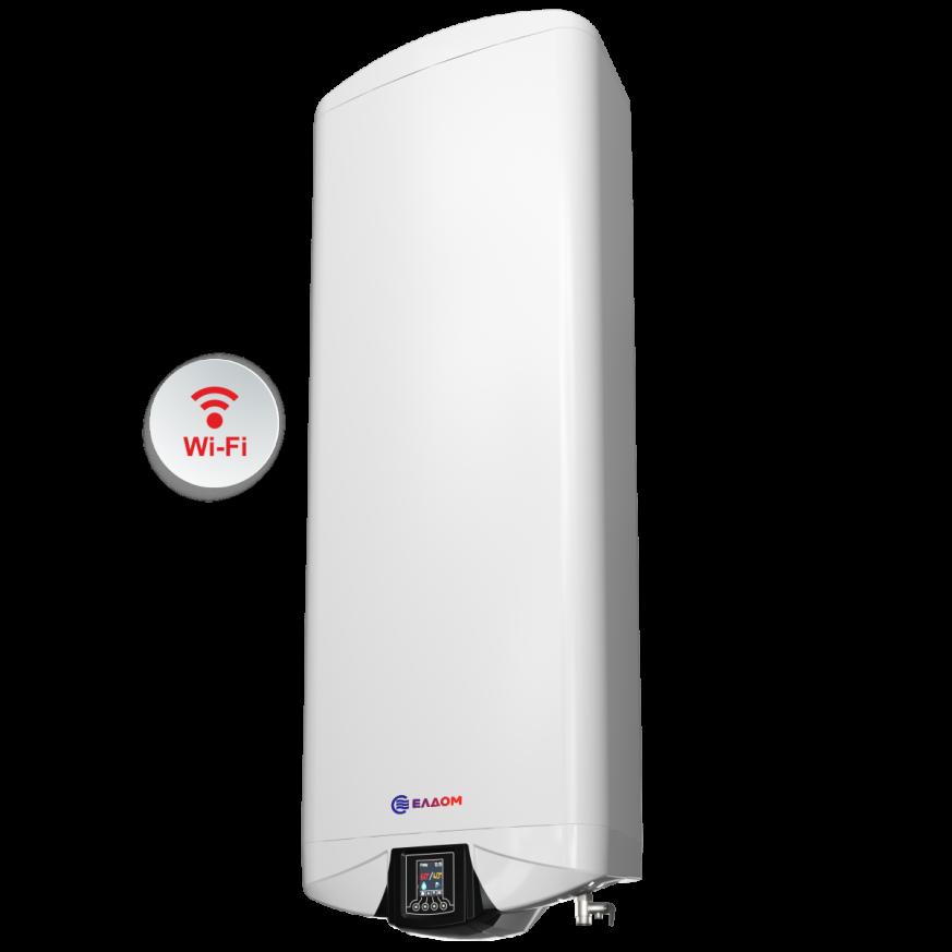 Бойлер Елдом DU100FW-W 80L 3.3KW WI-FI Галант , Вертикален , 3.3 , 80 , B
