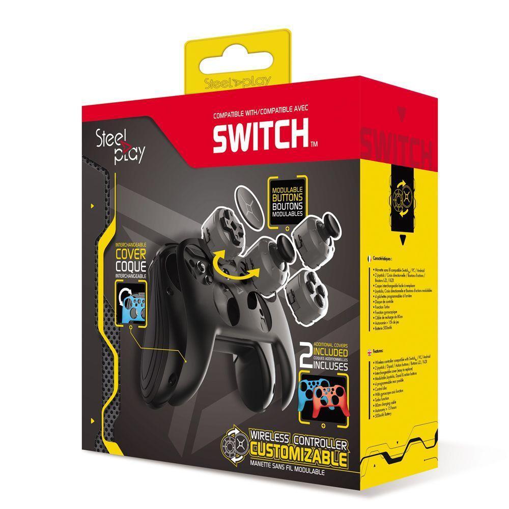 Джойстик SteelPlay БЕЗЖИЧЕН МОДИФИЦИРАЩ КОНТРОЛЕР (SWITCH)
