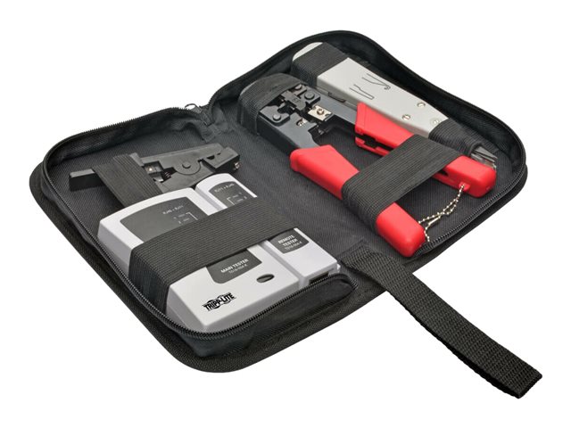 EATON TRIPPLITE 4-Piece Network Installer Tool Kit with Carrying Case | JAR Computers EATON TRIPPLITE 4-Piece Network Installer Tool Kit with Carrying Case