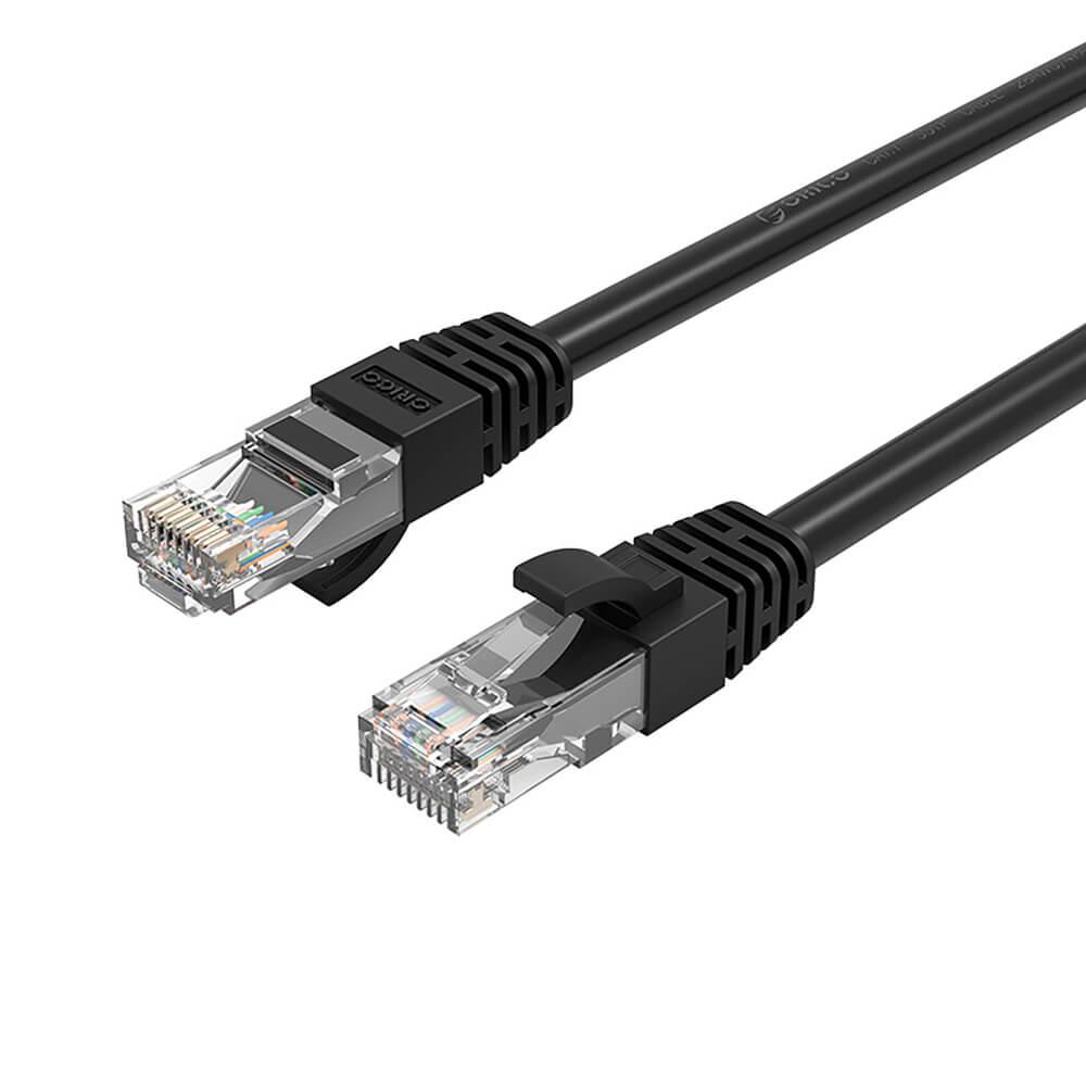Gigabit Ethernet RJ45 Cat 6 мрежов кабел - Orico Cat6 RJ45 Gigabit Round Network Cable (100 см) (черен) | JAR Computers Gigabit Ethernet RJ45 Cat 6 мрежов кабел - Orico Cat6 RJ45 Gigabit Round Network Cable (100 см) (черен)