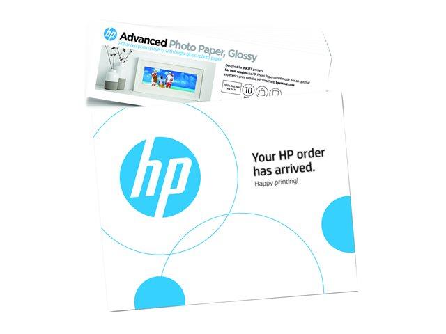 HP Advanced Photo Paper Gloss 4x12 in 10 x 30.5 cm - 10 sheets