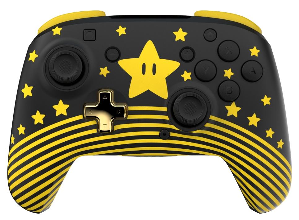 Контролер Turtle Beach - Rematch, Switch/Switch 2, безжичен, Super Mario Star (свети в тъмното) | JAR Computers Контролер Turtle Beach - Rematch, Switch/Switch 2, безжичен, Super Mario Star (свети в тъмното)