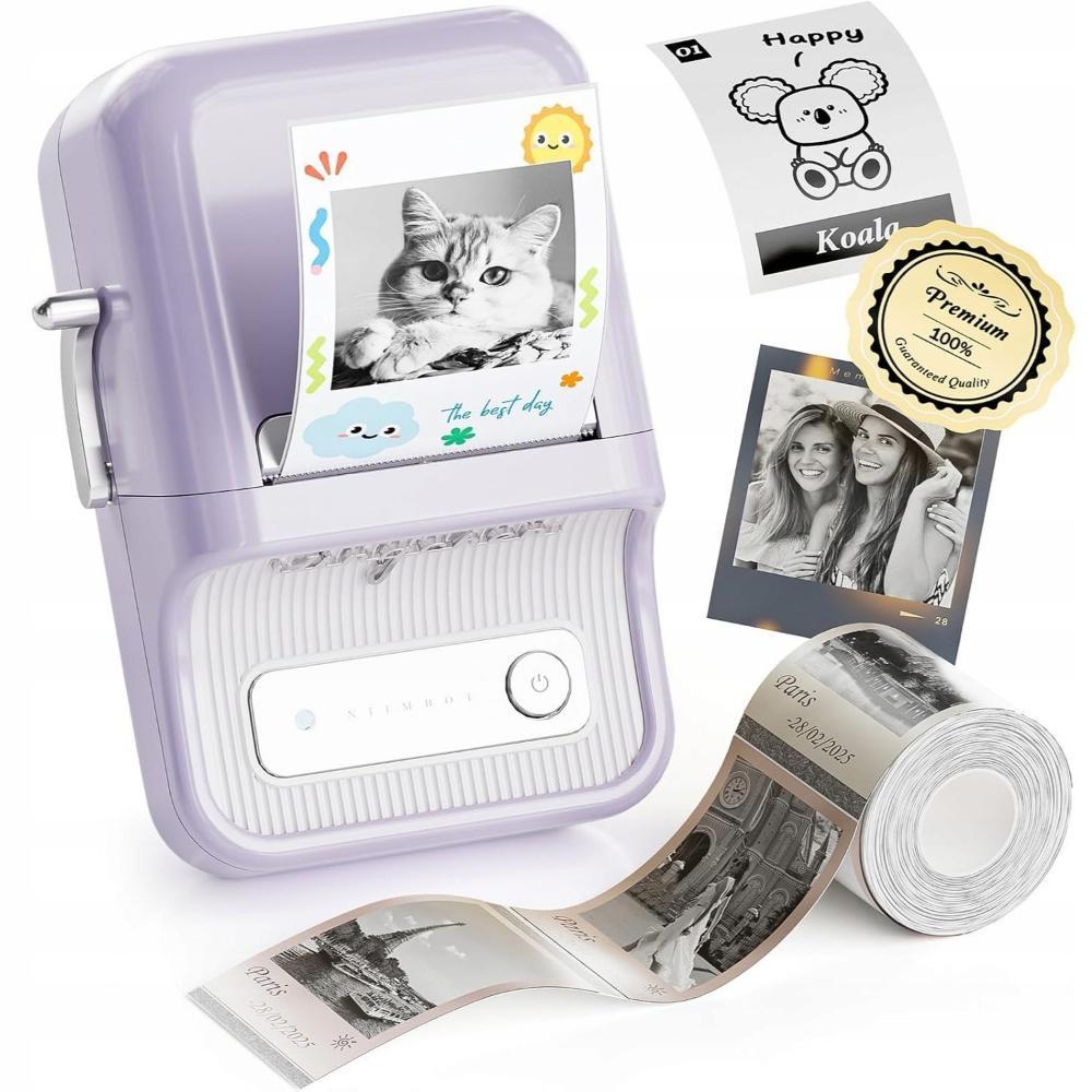 Niimbot Portable Label Printer B21 Pro μοβ (B21 PRO PURPLE) (NIIB21-PRO-PURPLE) | JAR Computers Niimbot Portable Label Printer B21 Pro μοβ (B21 PRO PURPLE) (NIIB21-PRO-PURPLE)