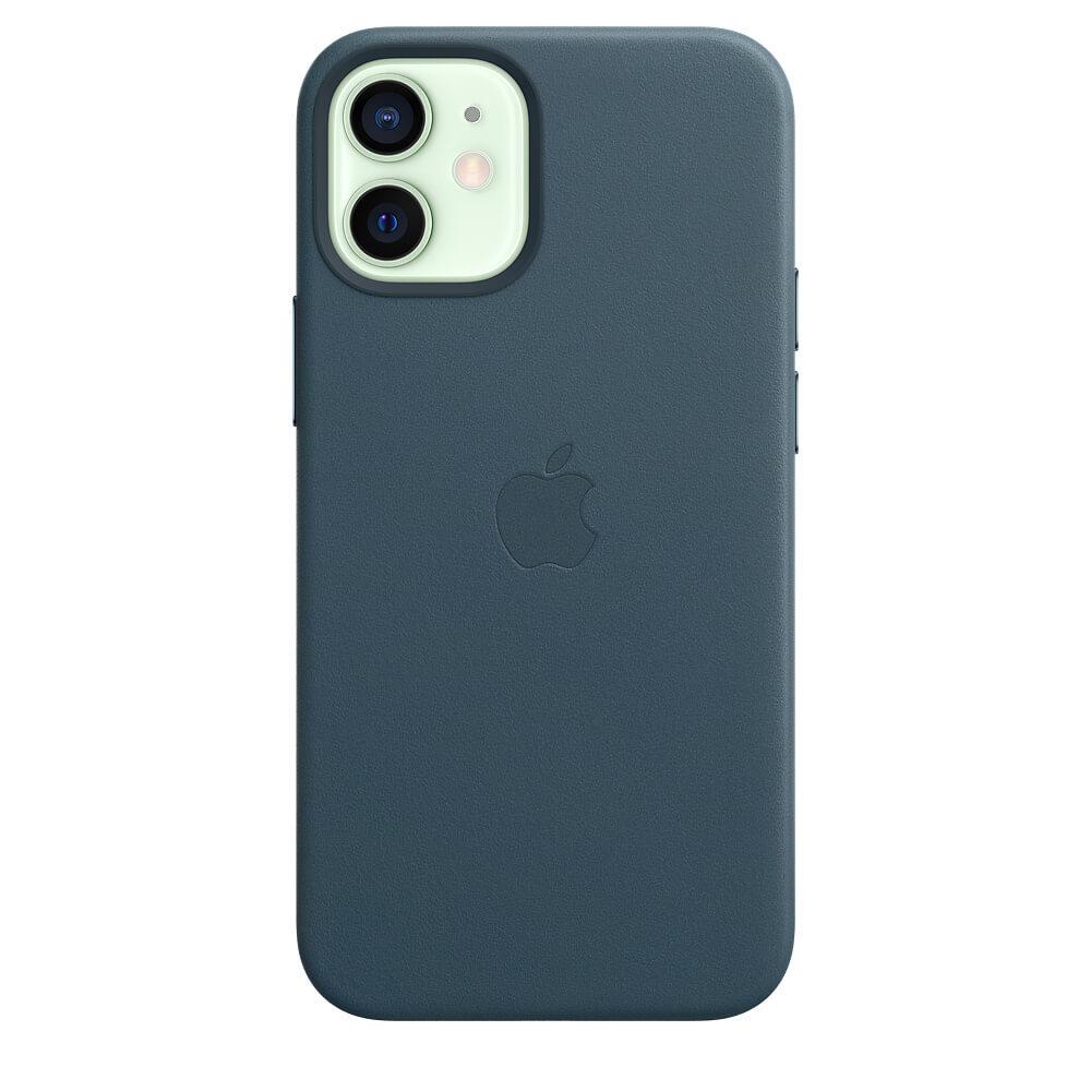 Оригинален кожен кейс (естествена кожа) за iPhone 12 Mini - Apple iPhone Leather Case with MagSafe (тъмносин) | JAR Computers Оригинален кожен кейс (естествена кожа) за iPhone 12 Mini - Apple iPhone Leather Case with MagSafe (тъмносин)