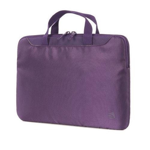 Практична чанта с дръжки за MacBook Air 11, таблети и нетбуци до 11 инча - Tucano Mini Sleeve (лилава) | JAR Computers Практична чанта с дръжки за MacBook Air 11, таблети и нетбуци до 11 инча - Tucano Mini Sleeve (лилава)