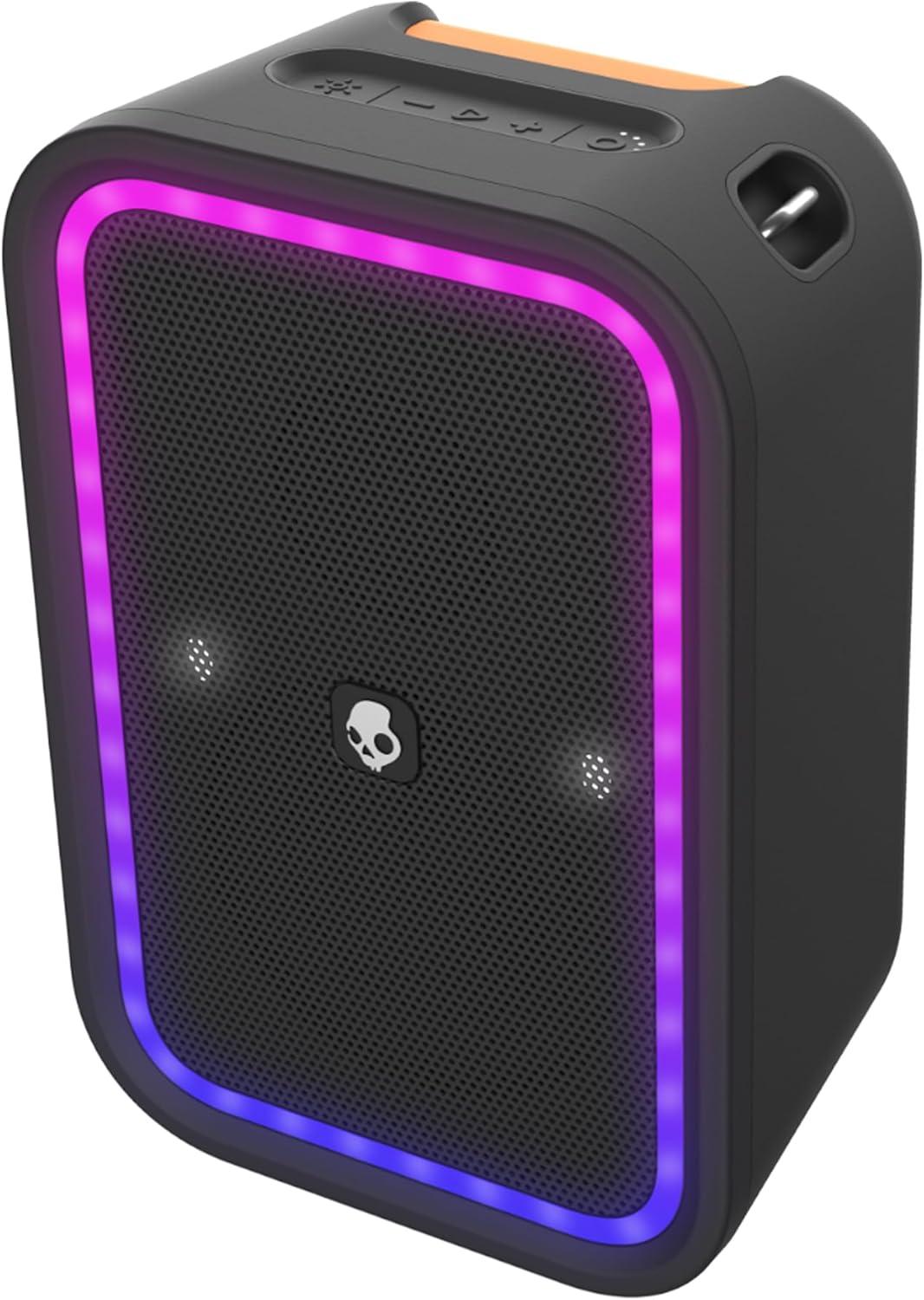 Skullcandy Stomp Boombox преносима Bluetooth парти колона, IPX7 водоустойчива, 12 часа батерия, TWS, черна | JAR Computers Skullcandy Stomp Boombox преносима Bluetooth парти колона, IPX7 водоустойчива, 12 часа батерия, TWS, черна