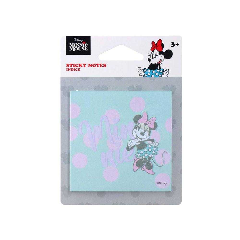 Самозалепващи се листчета Best Buy Indice, Minnie Mouse, 68 х 68 mm, 20 листа, асорти